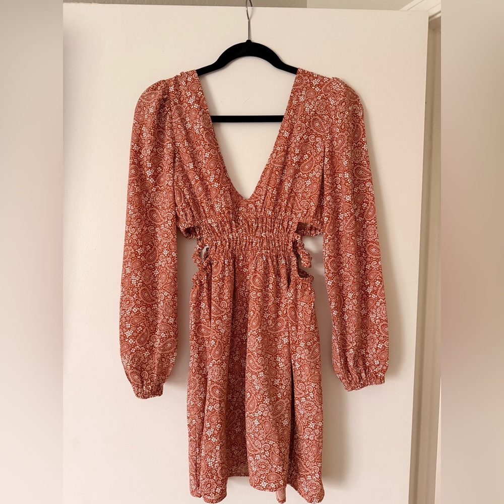 Floral Paisley Dress